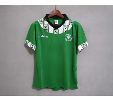 Nigeria 1994 Home Green Soccer Jersey